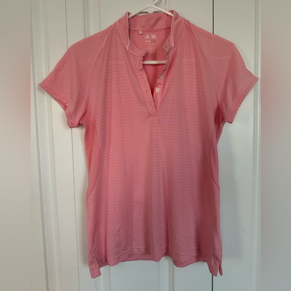 Adidas golf short sleeve shirt